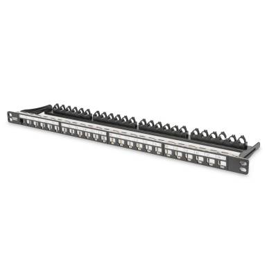 Digitus 24-port Patch Panel 0,5U Black DN-91422 Digitus 24-port Patch Panel 0,5U Black DN-91422