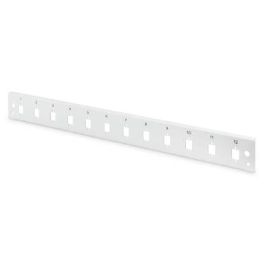 Digitus 12-port Patch Panel 1U Grey DN-96206-QL Digitus 12-port Patch Panel 1U Grey DN-96206-QL