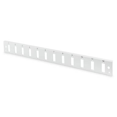 Digitus 12-port Patch Panel 1U Grey DN-96201-QL Digitus 12-port Patch Panel 1U Grey DN-96201-QL