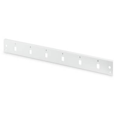 Digitus 6-port Patch Panel 1U Grey DN-96208-QL Digitus 6-port Patch Panel 1U Grey DN-96208-QL