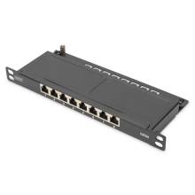 Digitus 8-port Patch Panel 0,5U Black DN-91608S-SL-EA Digitus 8-port Patch Panel 0,5U Black DN-91608S-SL-EA