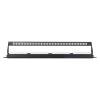 NIKOMAX 24-port Patch Panel 1U Black NMC-RP24UE2-ES-1U-BK