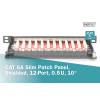 Digitus 12-port Patch Panel 2U Black DN-91612S-SL-EA