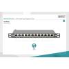 Digitus 12-port Patch Panel 2U Black DN-91612S-SL-EA