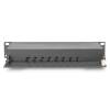 Digitus 8-Port Patch Panel 1U Black DN-91608S-EA