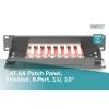 Digitus 8-Port Patch Panel 1U Black DN-91608S-EA