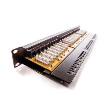 Keline 24-port Patch Panel 1U Black 606059