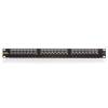 Keline 24-port Patch Panel 1U Black 606059