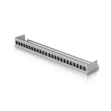 Ubiquiti 24-port Patch Panel 1U Grey UACC-RACK-PANEL-PATCH-BLANK-24 Ubiquiti 24-port Patch Panel 1U Grey UACC-RACK-PANEL-PATCH-BLANK-24