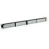 ACT 24-port Patch Panel 1U Black P24AK1