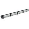ACT 24-port Patch Panel 1U Black PP1001