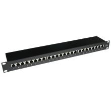 ACT 24-port Patch Panel 1U Black PP1002 ACT 24-port Patch Panel 1U Black PP1002