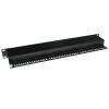 ACT 24-port Patch Panel 1U Black PP1002
