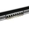 ACT 24-port Patchpanel 1U Black PP1020