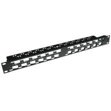 ACT 24-port Patch Panel 1U Black PP1033 ACT 24-port Patch Panel 1U Black PP1033