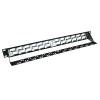 ACT 24-port Patch Panel 1U Black PP1033