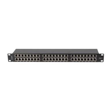 Lanberg 48-port Patch Panel 1U Black PPS5-1048-B Lanberg 48-port Patch Panel 1U Black PPS5-1048-B
