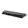Lanberg 48-port Patch Panel 1U Black PPS5-1048-B