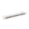 Lanberg 24-port Patch Panel 1U Grey PPS7-1024-S