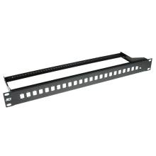 ACT 24-port Patch Panel 1U Black FA2047 ACT 24-port Patch Panel 1U Black FA2047