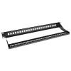 ACT 24-port Patch Panel 1U Black FA2047