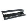 ACT Multifunctional HD fiber optic patch panel 2U 12 slots FA2056