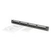 Digitus 24-port Patch Panel 1U Black DN-91624U-CR