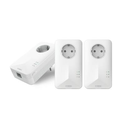 Strong Powerline 1000 Triple Pack EU V2 Powerline Adapter Kit POWERL1000TRIEUV2 Strong Powerline 1000 Triple Pack EU V2 Powerline Adapter Kit POWERL1000TRIEUV2