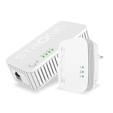 Strong Powerline 1000 Duo Wi-Fi Mini Powerline Adapter Kit POWERLWF1000DUOMINI Strong Powerline 1000 Duo Wi-Fi Mini Powerline Adapter Kit POWERLWF1000DUOMINI