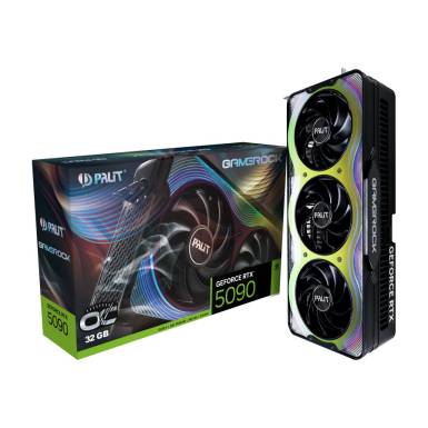 Palit RTX 5090 GameRock OC 32GB GDDR7 NE75090S19R5-GB2020G Palit RTX 5090 GameRock OC 32GB GDDR7 NE75090S19R5-GB2020G