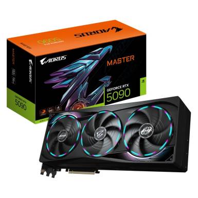 Gigabyte RTX 5090 32GD7 Aorus Master 32G GV-N5090AORUS M-32GD Gigabyte RTX 5090 32GD7 Aorus Master 32G GV-N5090AORUS M-32GD