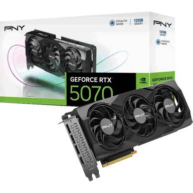 PNY GeForce RTX5070 12GB DDR7 GAMING TRIPLE FAN VCG507012TFXPB1
