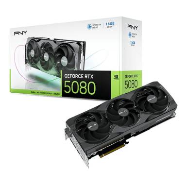 PNY GeForce RTX5080 16GB DDR7 Triple Fan VCG508016TFXPB1 PNY GeForce RTX5080 16GB DDR7 Triple Fan VCG508016TFXPB1
