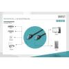 Digitus CAT5e SF-UTP Patch Cable 2m Black DK-1531-020/BL