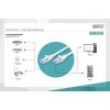Digitus CAT5e SF-UTP Patch Cable 10m Grey DK-1531-100