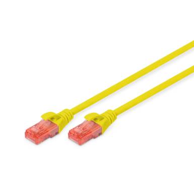 Digitus CAT6 U-UTP Patch Cable 10m Yellow DK-1617-100/Y Digitus CAT6 U-UTP Patch Cable 10m Yellow DK-1617-100/Y