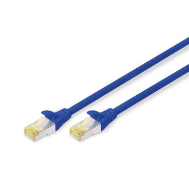 Digitus CAT6A S-FTP Patch Cable 0,25m Blue DK-1644-A-0025/B Digitus CAT6A S-FTP Patch Cable 0,25m Blue DK-1644-A-0025/B