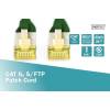 Digitus CAT6A S-FTP Patch Cable 0,25m Green DK-1644-A-0025/G