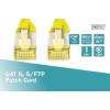 Digitus CAT6A S-FTP Patch Cable 1m Yellow DK-1644-A-010/Y