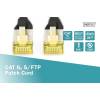 Digitus CAT6A S-FTP Patch Cable 5m Black DK-1644-A-050/BL
