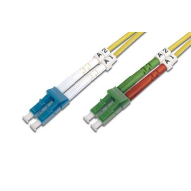 Digitus DK-293LCA3LC-02 sz&aacute;loptik&aacute;s k&aacute;bel 2 M LC I-VH OS2 Yellow DK-293LCA3LC-02