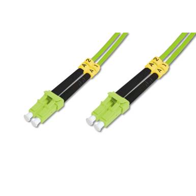 Digitus DK-2533-03-5 sz&aacute;loptik&aacute;s k&aacute;bel 3 M LC I-V(ZN) HH OM5 Green DK-2533-03-5