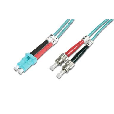 Digitus DK-2531-10/3 száloptikás kábel 10 M LC ST I-VH OM3 Blue DK-2531-10/3 Digitus DK-2531-10/3 száloptikás kábel 10 M LC ST I-VH OM3 Blue DK-2531-10/3
