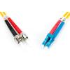 Digitus DK-2931-01 száloptikás kábel 1 M LC ST I-VH OS2 Yellow DK-2931-01