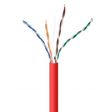 Gembird CAT5e U-UTP Installlation cable 305m Red UPC-5004E-SOL-R