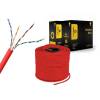 Gembird CAT5e U-UTP Installlation cable 305m Red UPC-5004E-SOL-R