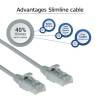 ACT CAT6 U-UTP Patch Cable 1m Grey DC9001