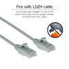 ACT CAT6 U-UTP Patch Cable 1m Grey DC9001