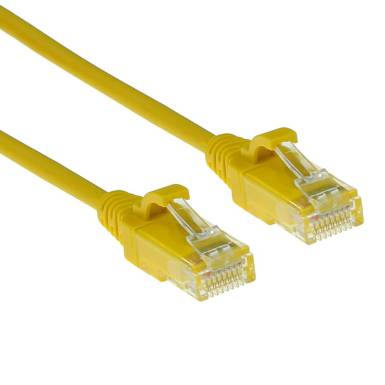 ACT CAT6 U-UTP Patch Cable 3m Yellow DC9803 ACT CAT6 U-UTP Patch Cable 3m Yellow DC9803