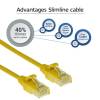 ACT CAT6 U-UTP Patch Cable 5m Yellow DC9805